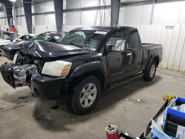 Salvage cars for sale at Ham Lake, MN auction: 2004 Nissan Titan XE