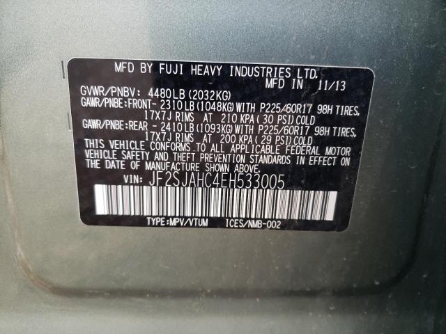 JF2SJAHC4EH533005 Subaru Forester 2.5i Limited