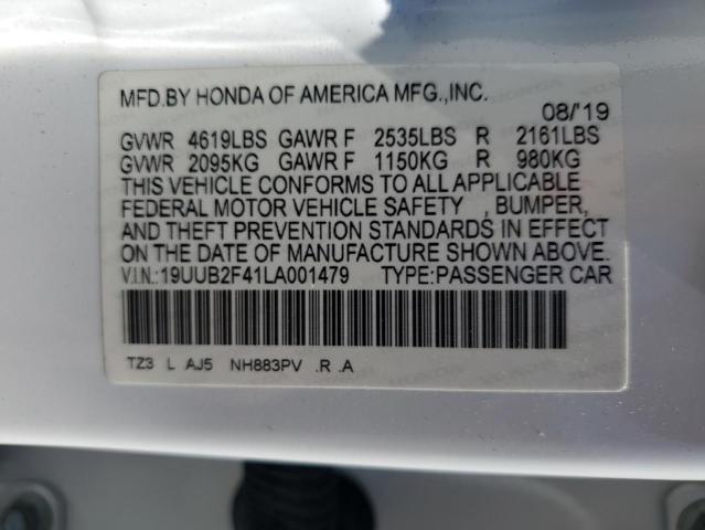 2020 ACURA TLX TECHNO - 19UUB2F41LA001479