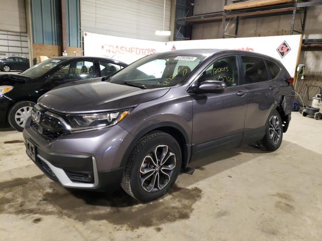 Salvage cars for sale from Copart Eldridge, IA: 2020 Honda CR-V EX