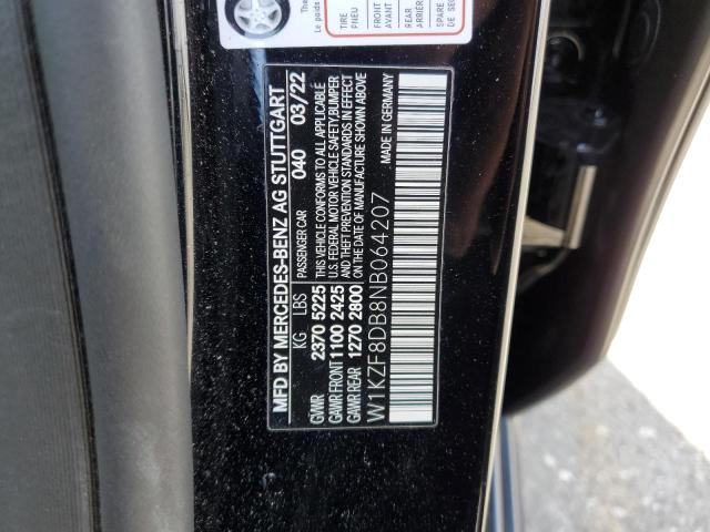 W1KZF8DB8NB064207 Mercedes-Benz E 350