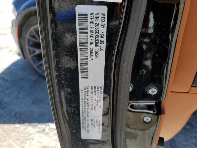 2C3CDXL93MH606595 Dodge Charger Srt Hellcat