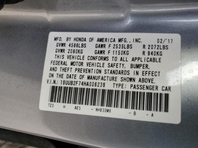 2017 ACURA TLX ADVANC - 19UUB2F74HA006239