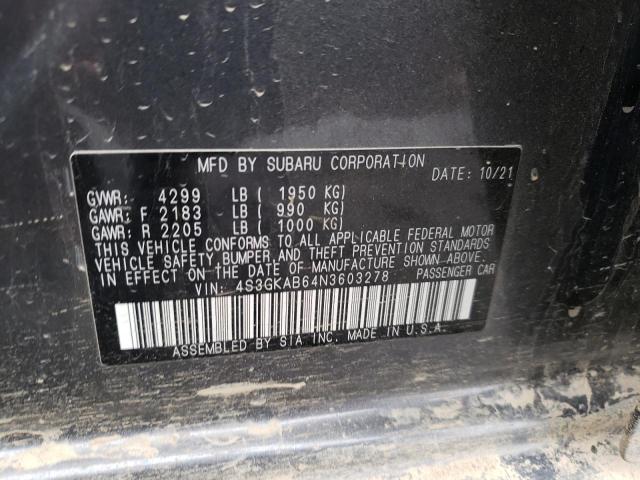4S3GKAB64N3603278 Subaru Impreza