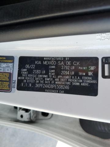3KPF24AD8PE508246 KIA FORTE LX