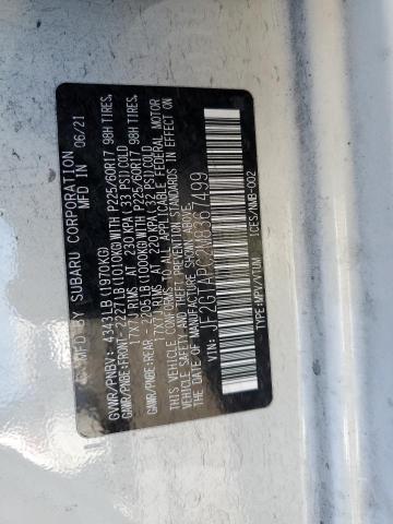 JF2GTAPC2M8367499 Subaru Crosstrek Premium