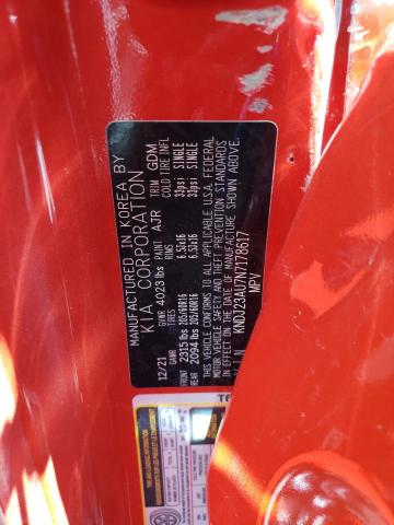 KNDJ23AU7N7178617 KIA SOUL LX