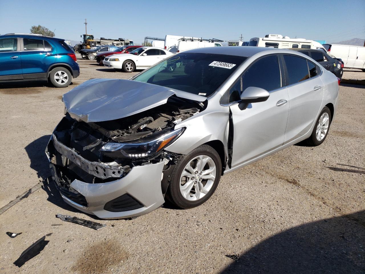 1G1BE5SM9K7129557 CHEVROLET CRUZE LT 2019