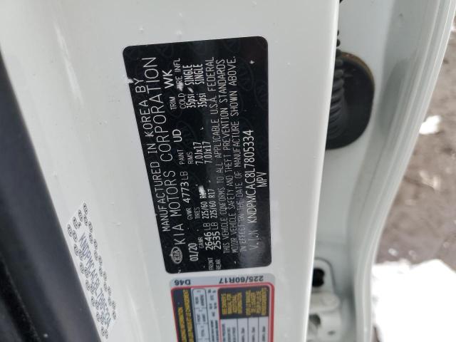 KNDPMCAC8L7805334 KIA Sportage Lx