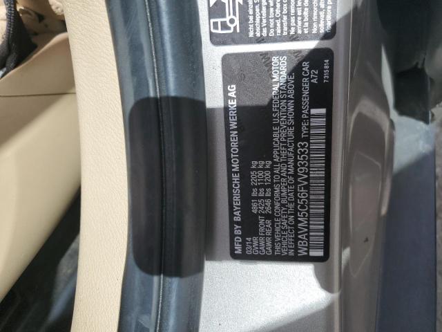 WBAVM5C56FVV93533 BMW X1 Xdrive35i