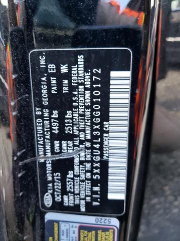 5XXGU4L3XGG010172 KIA OPTIMA EX