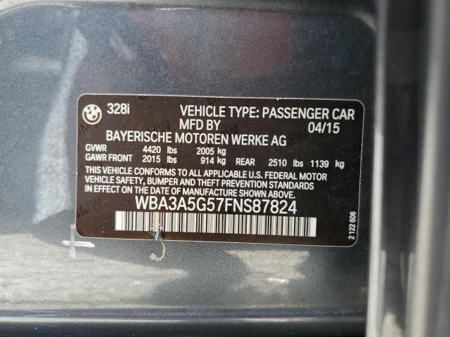 2015 BMW 328 I - WBA3A5G57FNS87824