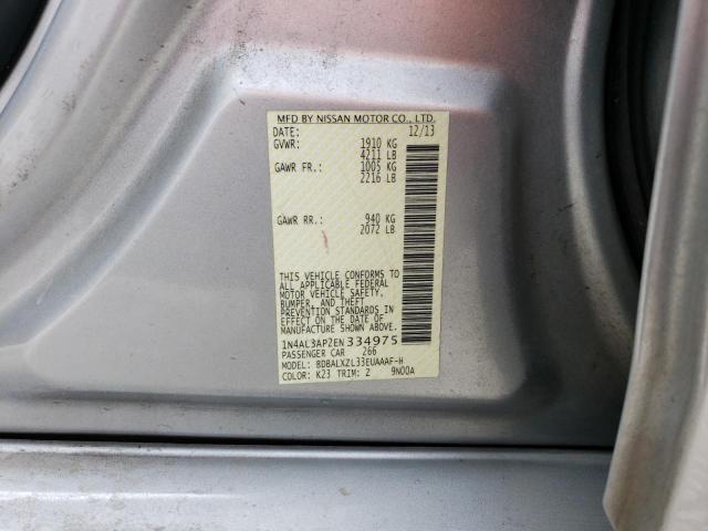 1N4AL3AP2EN334975 Nissan ALTIMA 2.5
