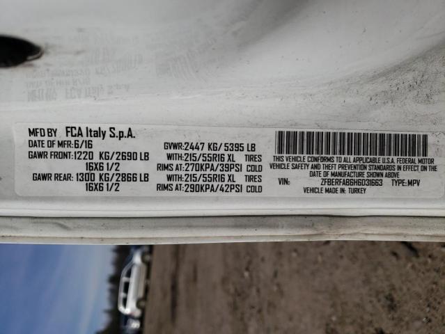2017 RAM PROMASTER - ZFBERFAB6H6D31663