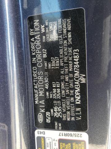 KNDPM3AC0M7844873 KIA Sportage Lx