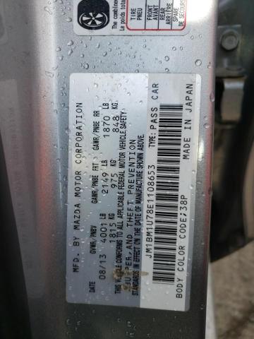 JM1BM1U78E1108653 Mazda 3 SPORT
