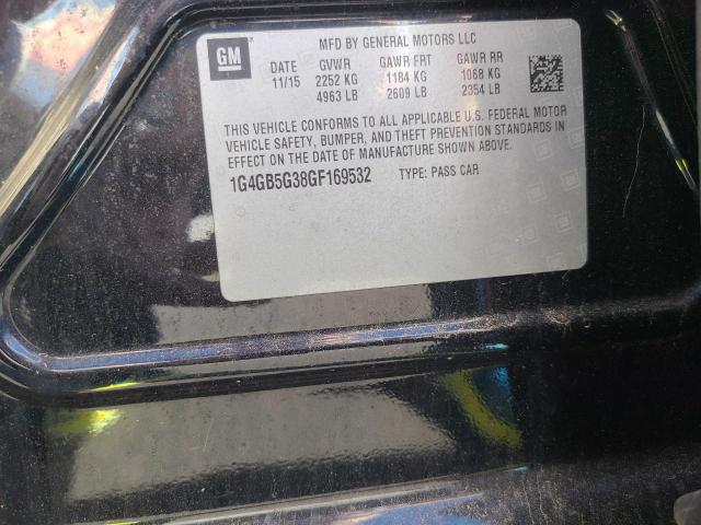 1G4GB5G38GF169532 Buick Lacrosse