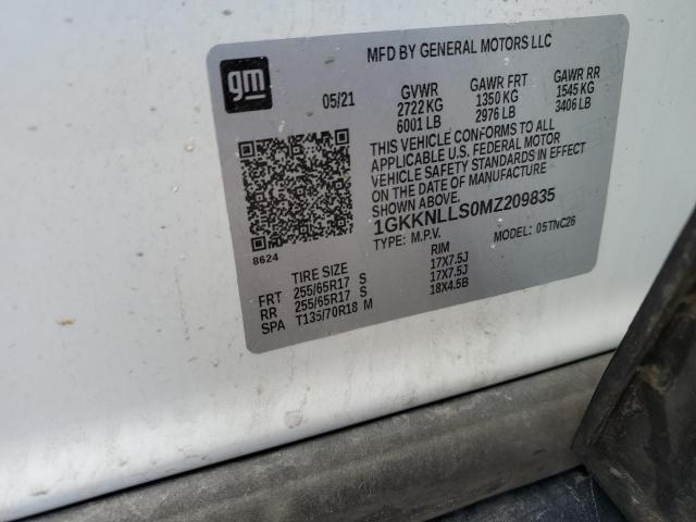 2021 GMC ACADIA AT4 - 1GKKNLLS0MZ209835