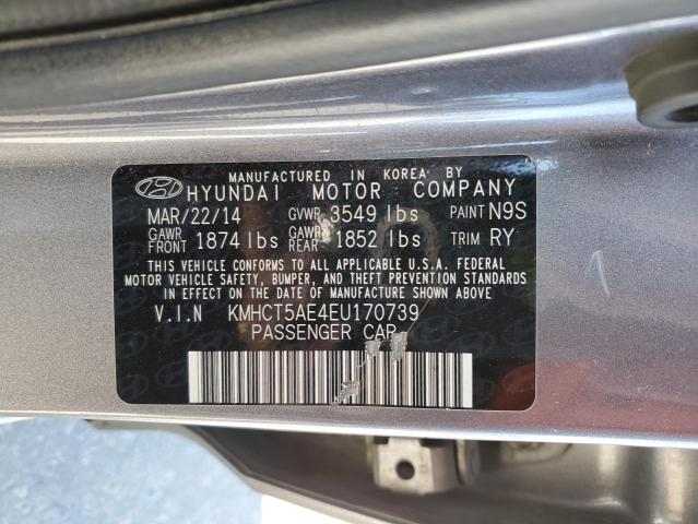 KMHCT5AE4EU170739 Hyundai ACCENT GLS