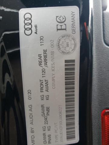2020 AUDI A5 TECHNIK WAUENCF50LA008221