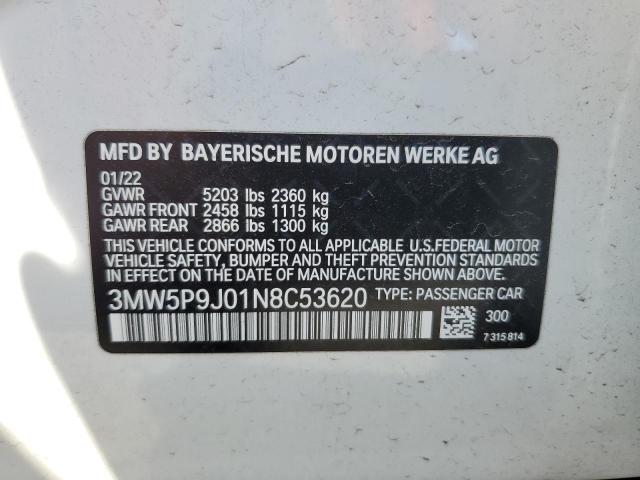 2022 BMW 330XE - 3MW5P9J01N8C53620