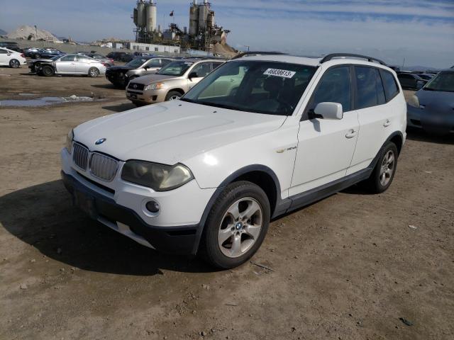 BMW salvage cars for sale: 2007 BMW X3 3.0SI