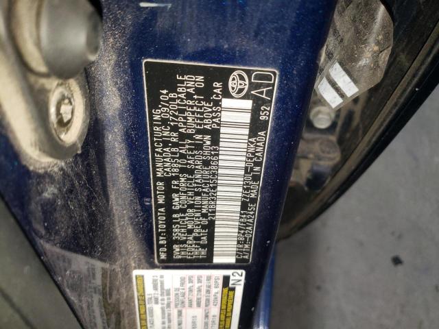 2005 TOYOTA COROLLA CE - 2T1BR32E15C386613
