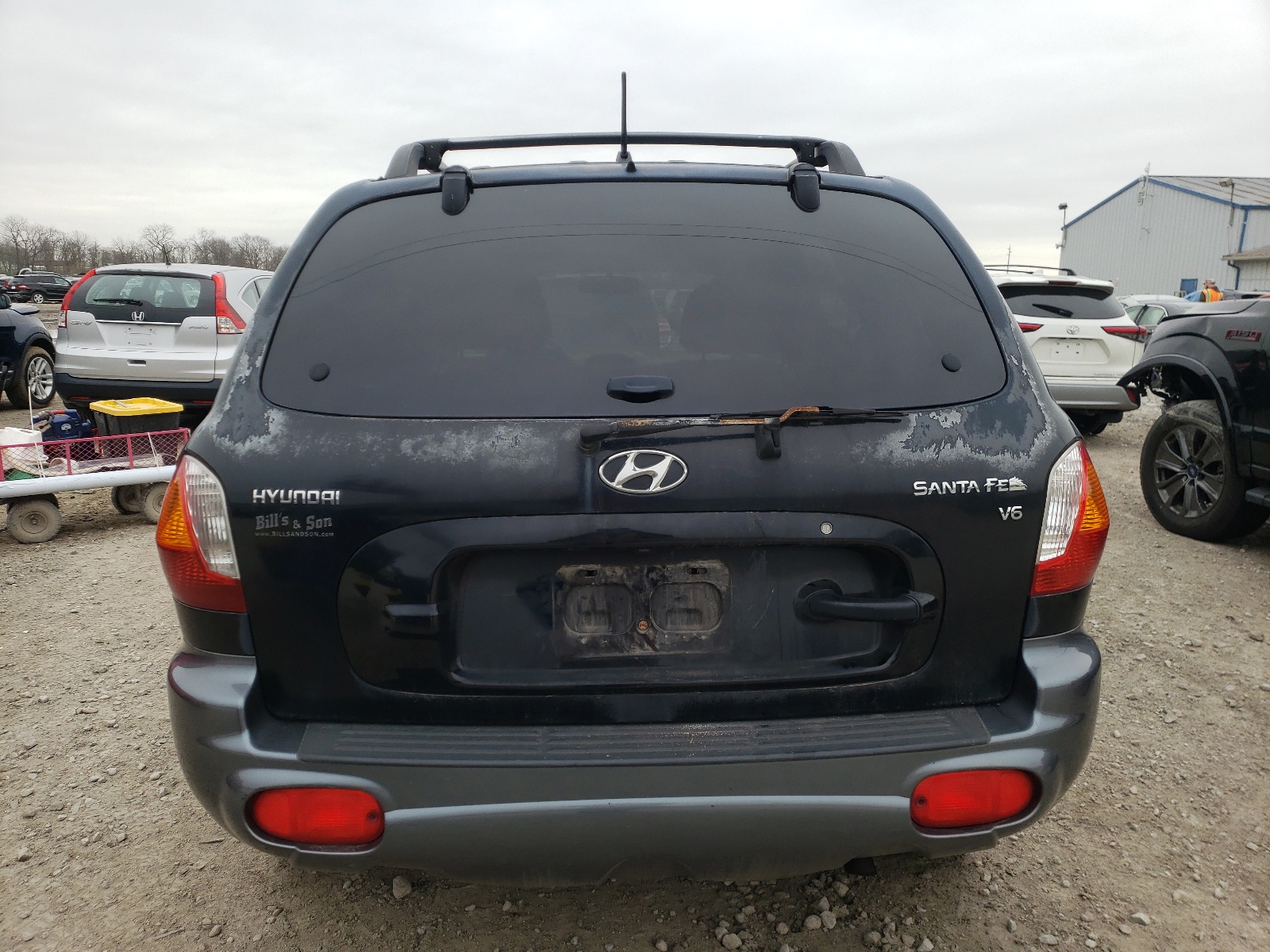 KM8SC13D44U783385 2004 Hyundai Santa Fe Gls