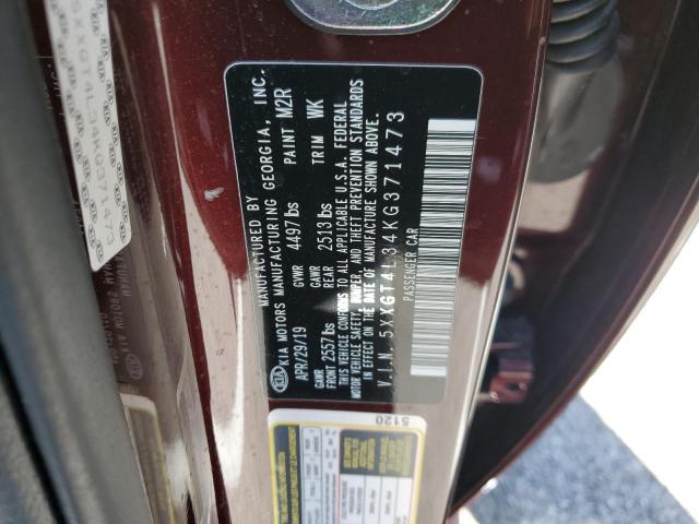 5XXGT4L34KG371473 KIA Optima Lx