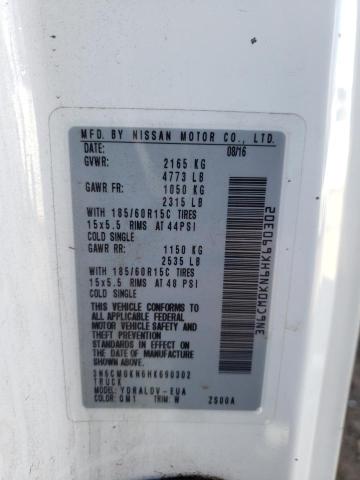 3N6CM0KN6HK690302 Nissan NV200 2.5S