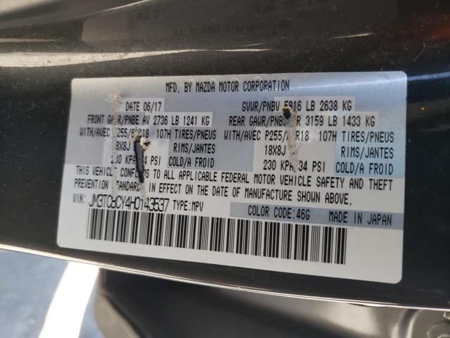 JM3TCBCY4H0143537 Mazda Cx-9 Touring