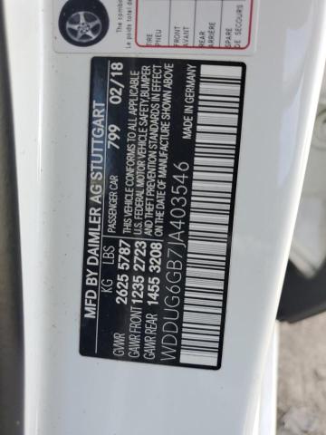 2018 MERCEDES-BENZ S 450 - WDDUG6GB7JA403546
