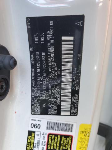 5TDYK3DC2GS704002 Toyota SIENNA XLE