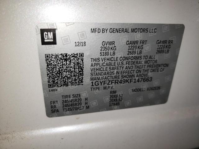 2019 CADILLAC XT4 SPORT - 1GYFZFR49KF147663