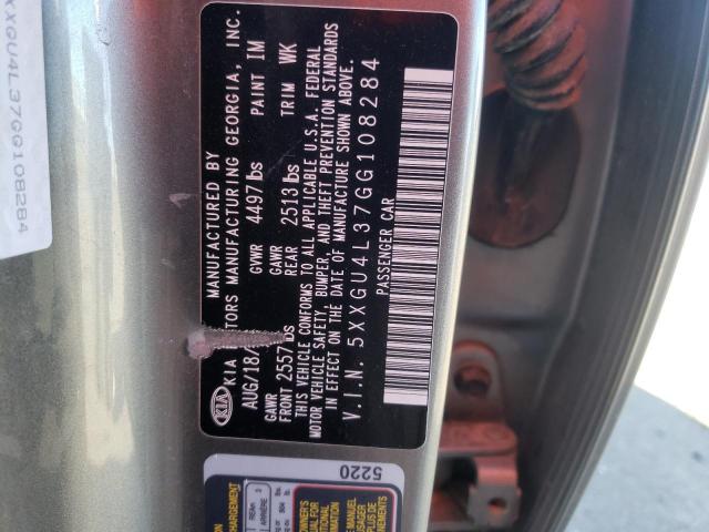 5XXGU4L37GG108284 KIA OPTIMA EX