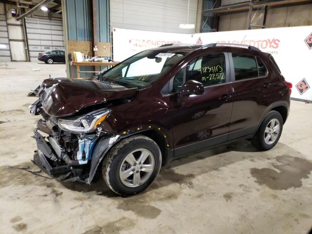 Salvage cars for sale from Copart Eldridge, IA: 2020 Chevrolet Trax 1LT