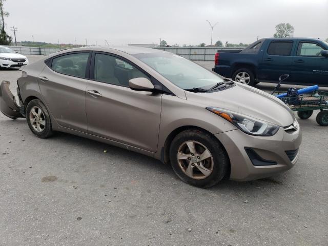 Седани HYUNDAI ELANTRA 2014 Колір засмаги