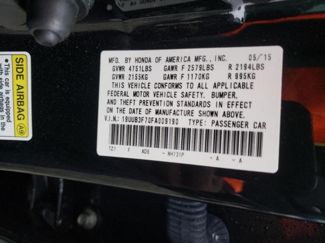 2015 ACURA TLX ADVANC - 19UUB3F70FA009190
