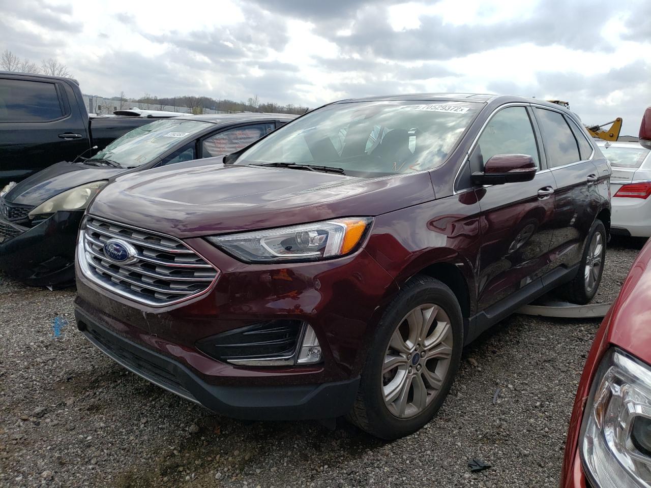 2FMPK3K98KBB92562 FORD EDGE TITAN 2019