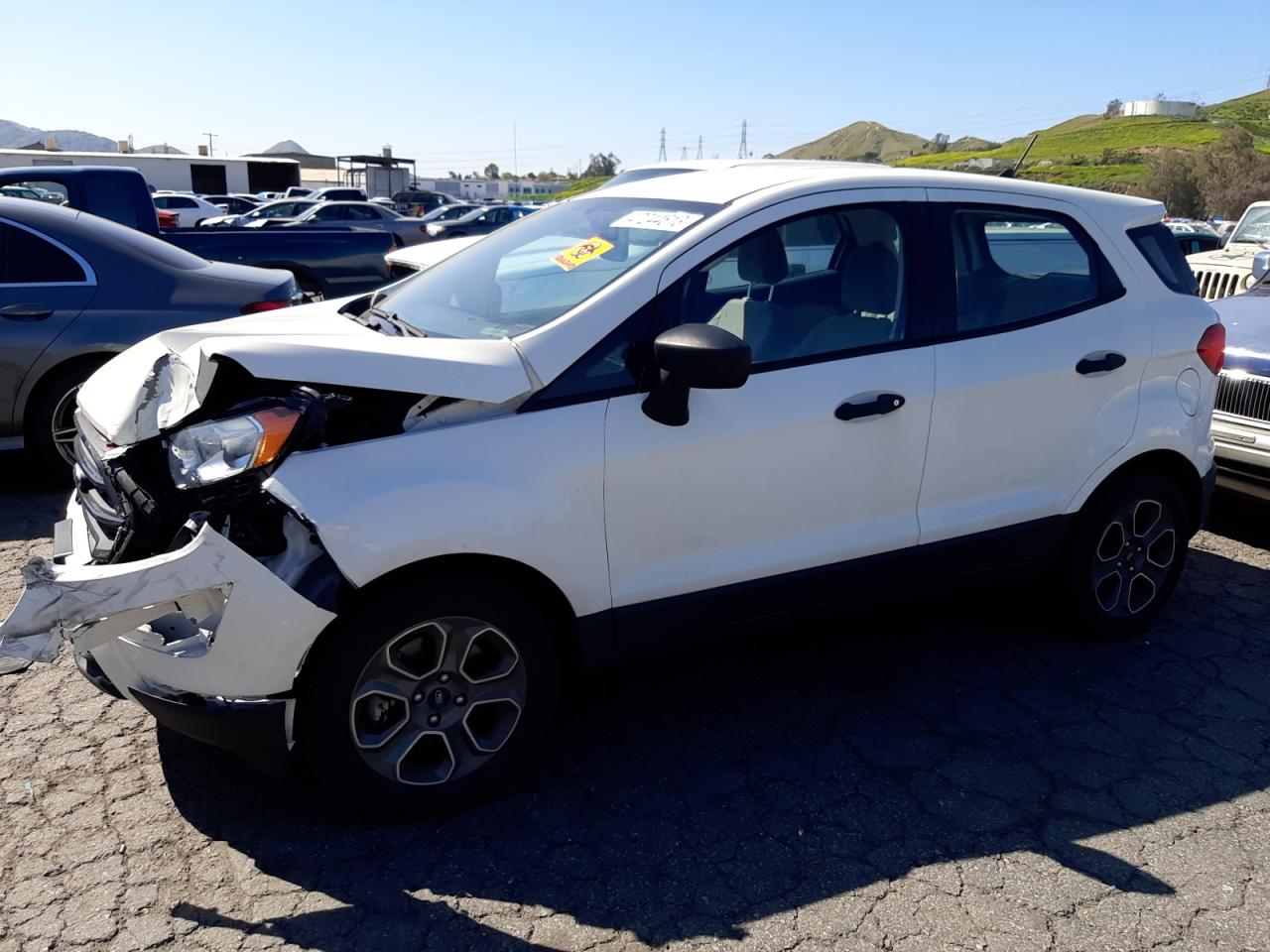 MAJ3S2FE9LC346661 FORD ECOSPORT S 2020