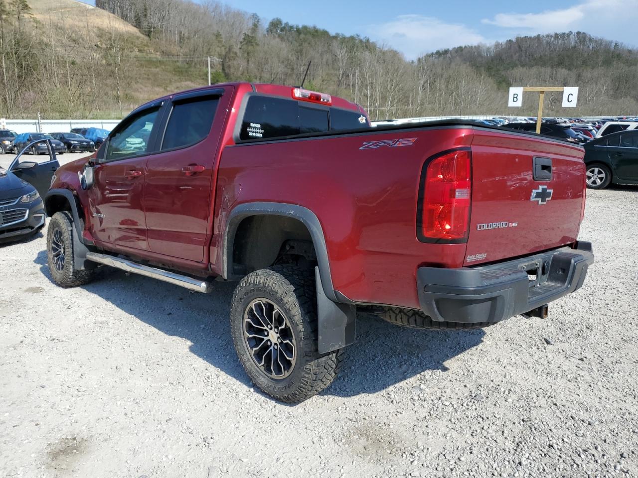 1GCGTEEN4J1274837 CHEVROLET COLORADO 2018