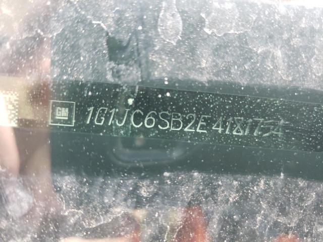 1G1JC6SB2E4181754 Chevrolet SONIC LT