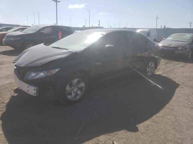 Salvage cars for sale from Copart Greenwood, NE: 2013 Honda Civic LX