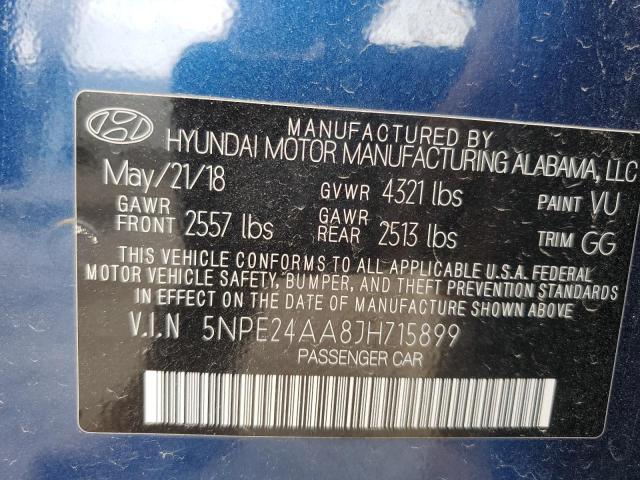 2018 HYUNDAI SONATA ECO - 5NPE24AA8JH715899