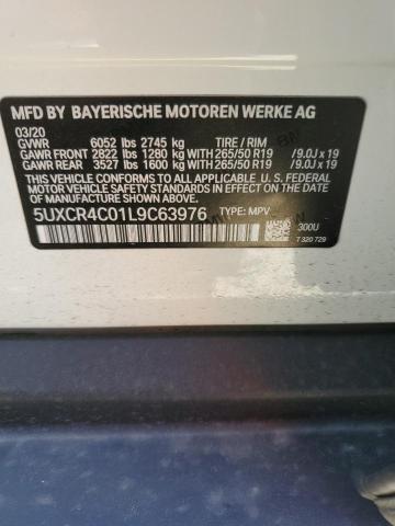 5UXCR4C01L9C63976 BMW X5 Sdrive 40i