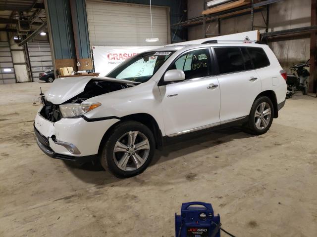 Salvage cars for sale from Copart Eldridge, IA: 2013 Toyota Highlander Limited