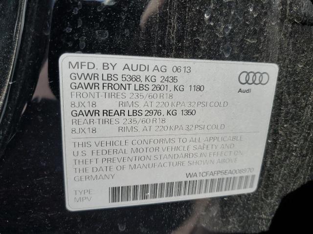 WA1CFAFP5EA008970 Audi Q5 PREMIUM
