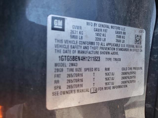 1GTG5BEN4H1211823 GMC CANYON