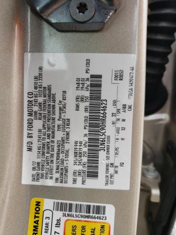 3LN6L5C90HR664623 Lincoln MKZ SELECT