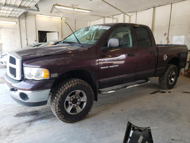 Salvage cars for sale from Copart Madisonville, TN: 2005 Dodge RAM 2500 ST